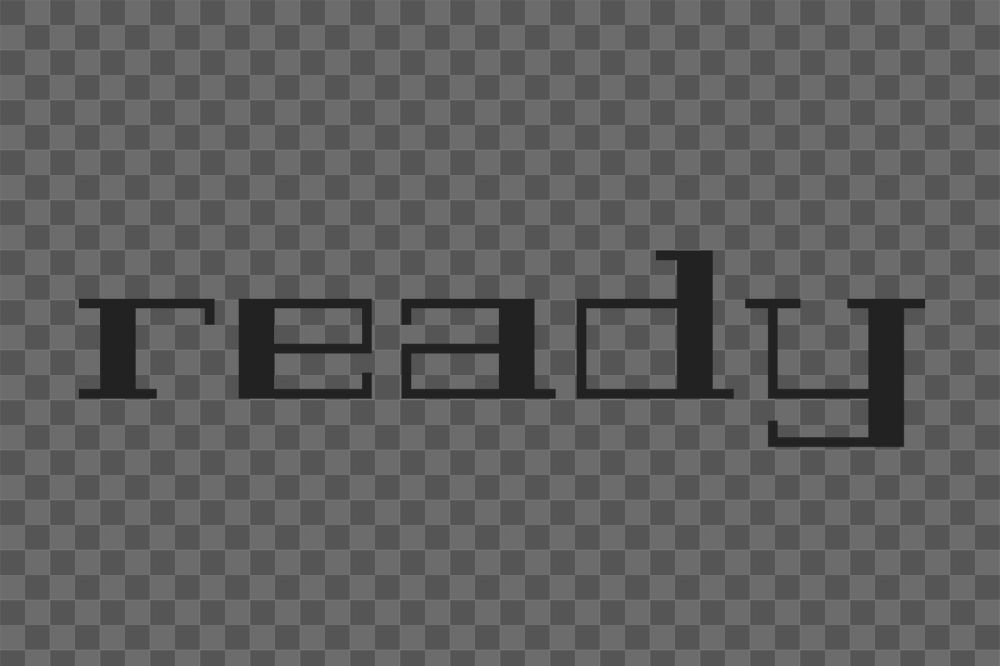 Ready text