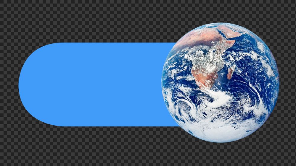Globe earth slide icon png, editable design