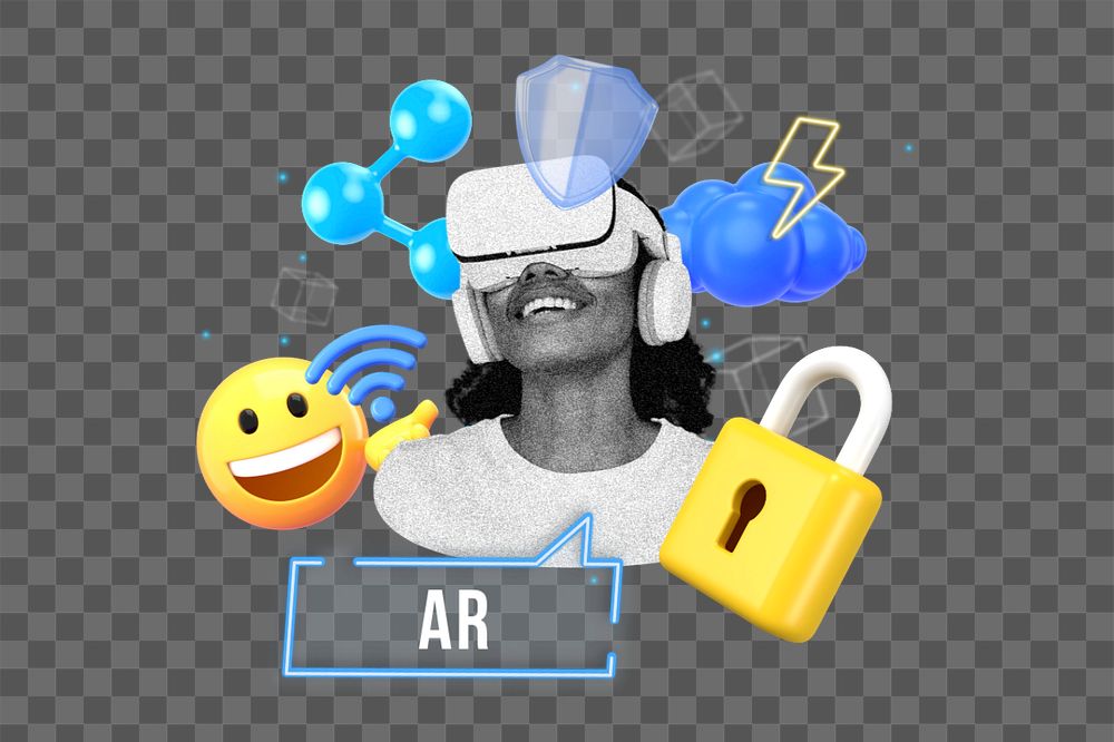 Augmented reality, AR, editable word, 3D remix