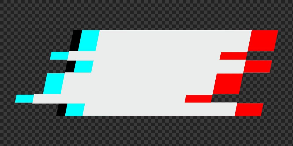 Dash png glitch sign, transparent | Premium PNG - rawpixel