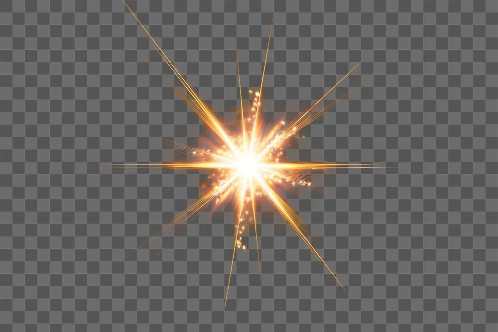 PNG Transparent Star sunlight reflections backgrounds fireworks abstract.