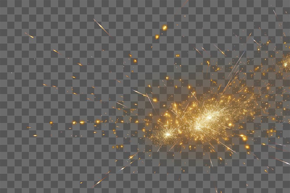 PNG Effect minimal of meteor light backgrounds fireworks.