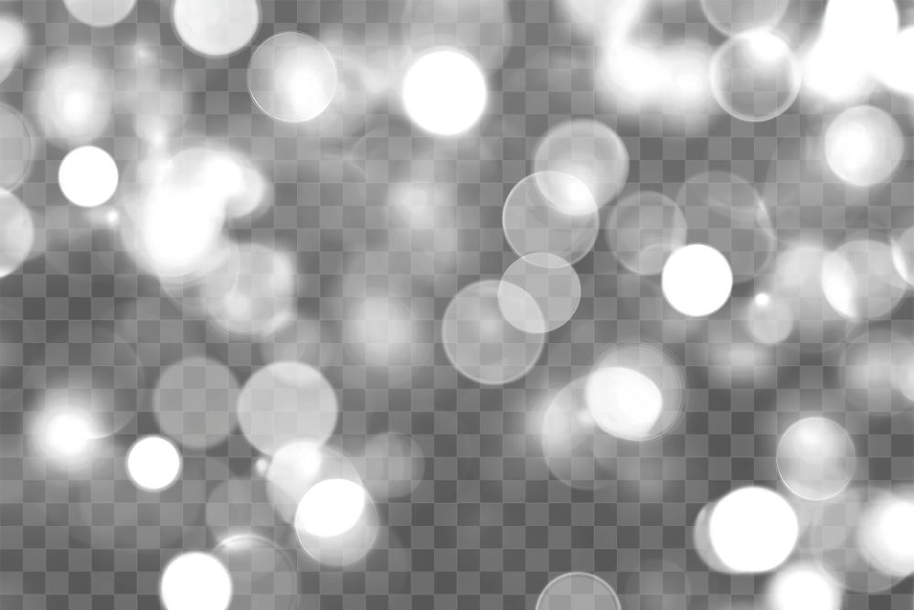 PNG Soft bokeh light background