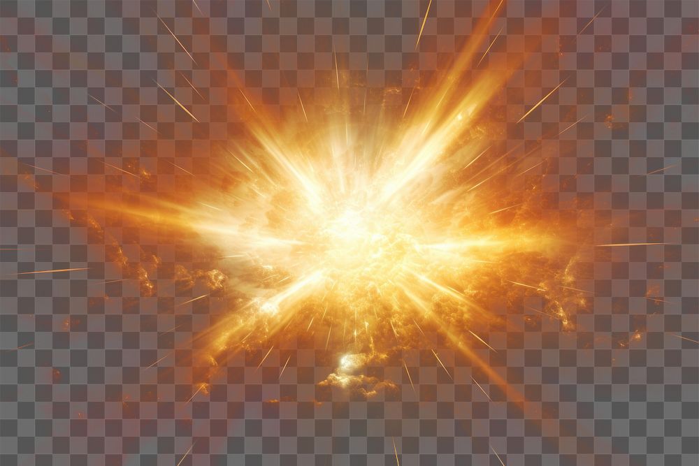 PNG Sci-fi explosion effect background