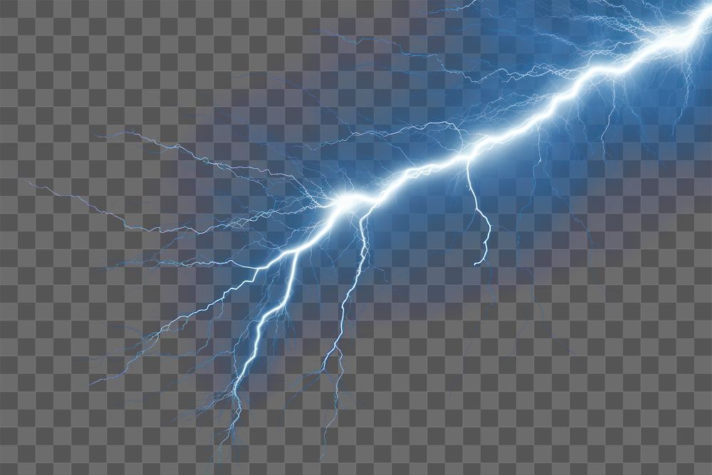 PNG Lightning thunderstorm backgrounds nature.