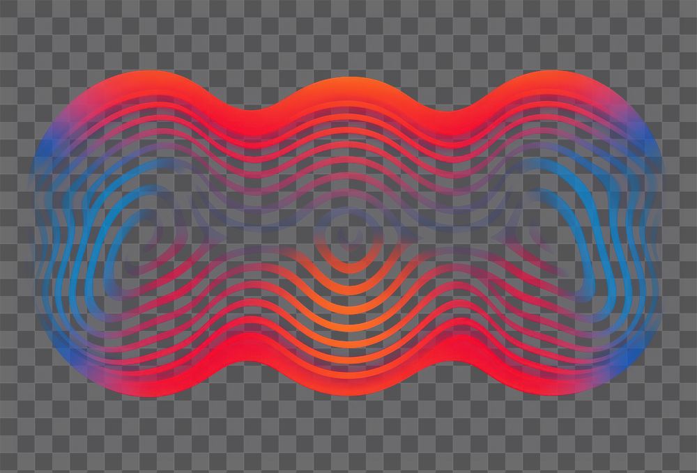 PNG Bassline minimalistic psychedelic style pattern art illuminated. AI generated Image by rawpixel.