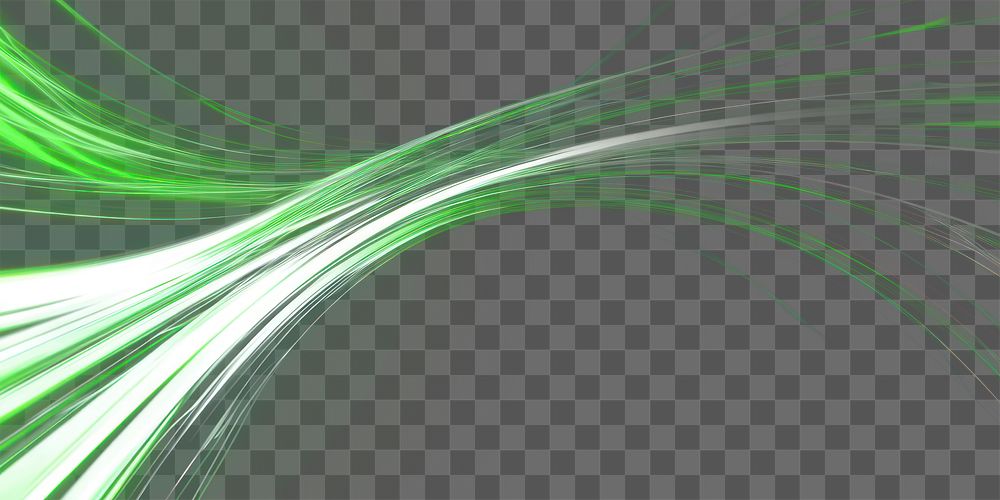 PNG Line futuristic light green background lines.