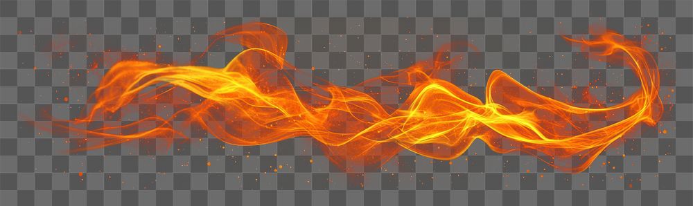 PNG Fire background flame abstract.