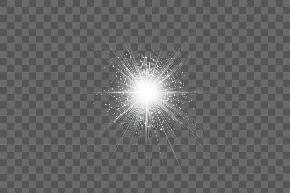 PNG An isolated fairy light blink sun ray light effect background outdoors nature.