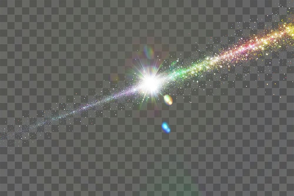 PNG Light universe sparkle effect.