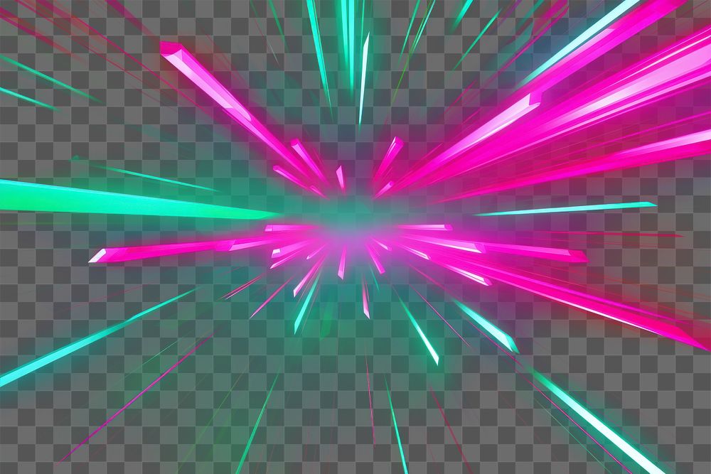 PNG Green and pink futuristic neon light backgrounds abstract. 