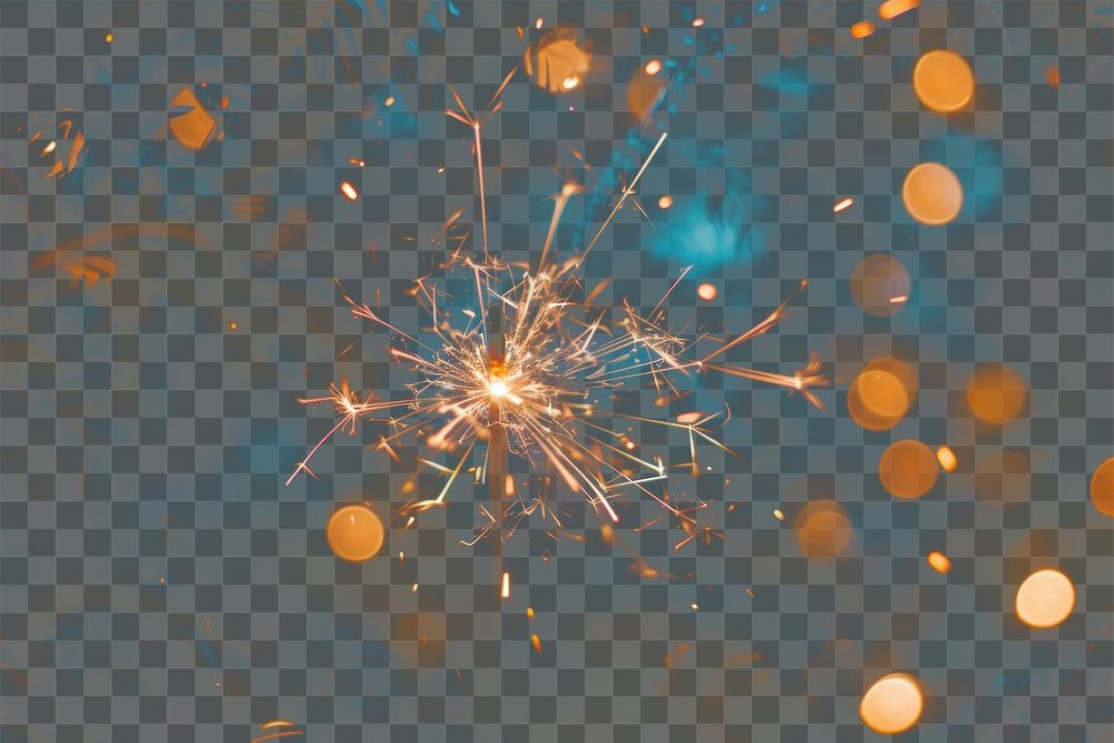 PNG Gold Sparkler Firework background fireworks sparkler.