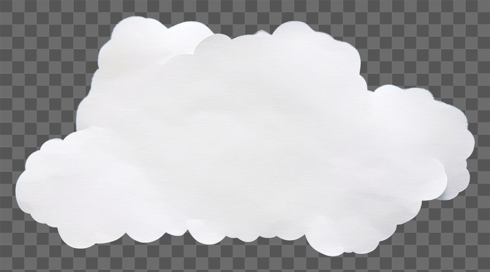 PNG Abstract fluffy cloud ripped paper backgrounds cloudscape daytime.