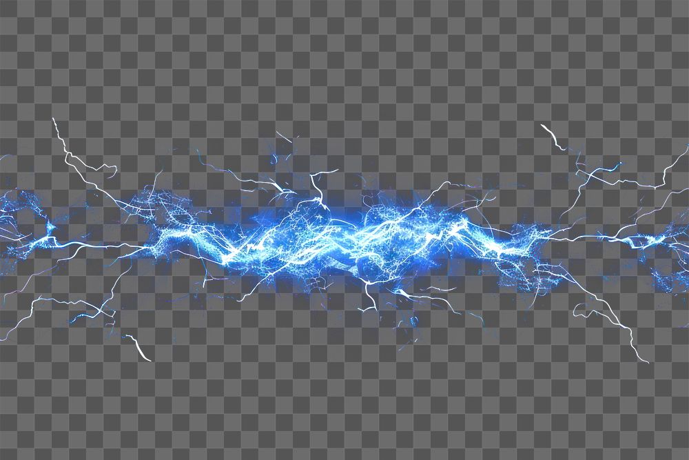 PNG Electric thunderstorm backgrounds technology