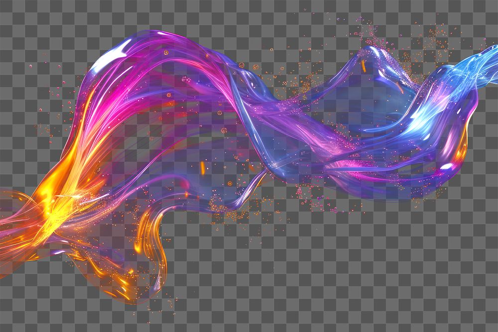PNG Light effect in liquid shape backgrounds pattern purple