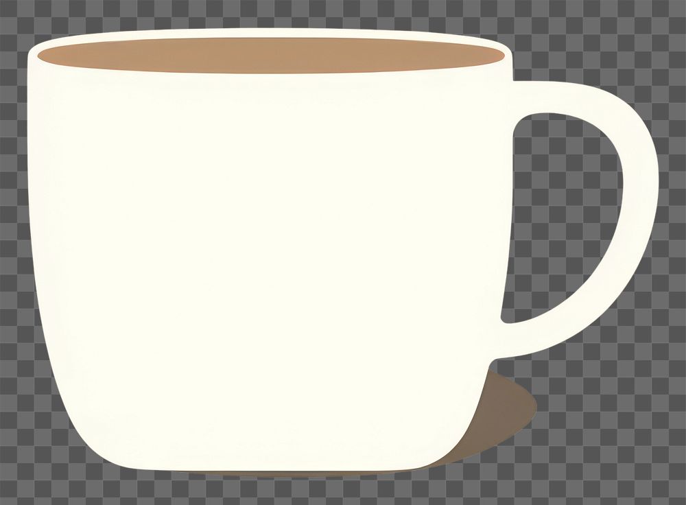 PNG  Illustration of coffee cup drink mug art.