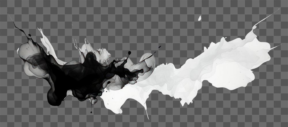 PNG Backgrounds splattered creativity monochrome.