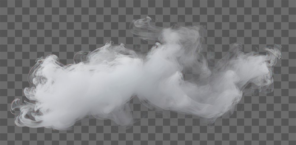 PNG Gray black smoke cloud. AI generated Image by rawpixel.