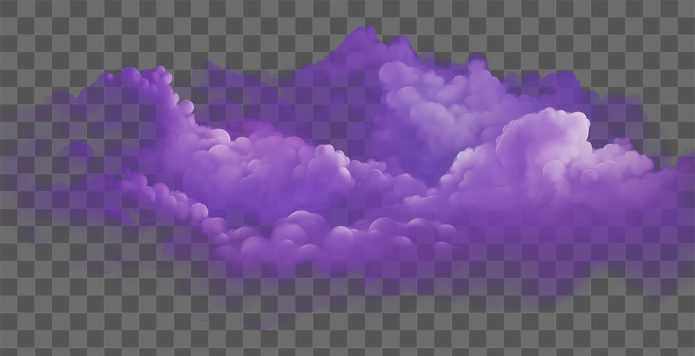 PNG Purple border backgrounds nature cloud. AI generated Image by rawpixel.