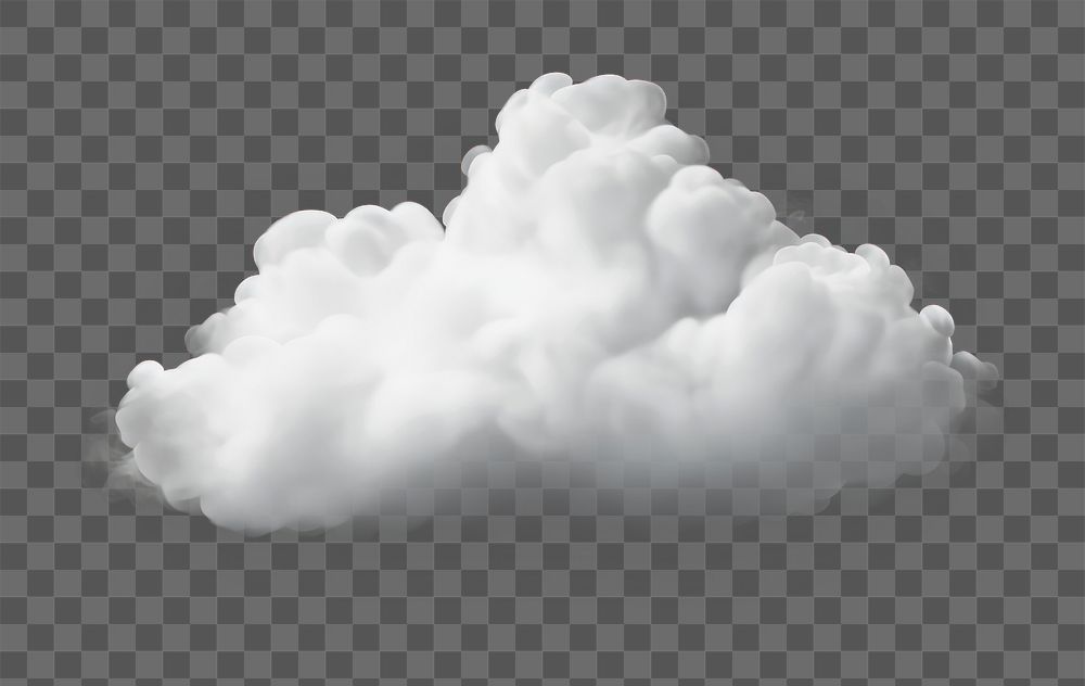 PNG White squar shape cloud nature sky