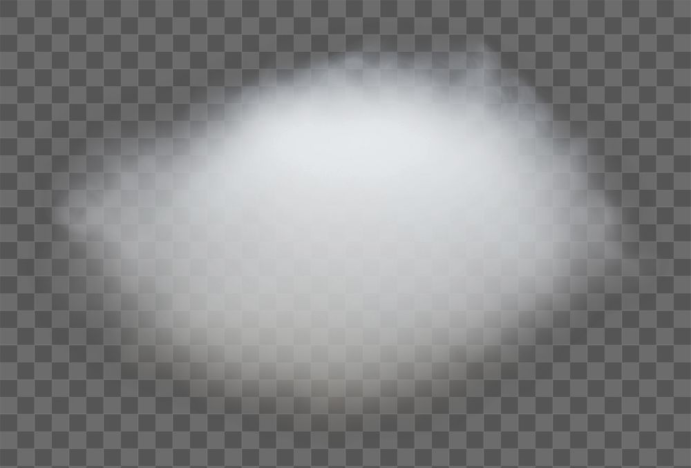 PNG  Oval fog effect black night space. AI generated Image by rawpixel.