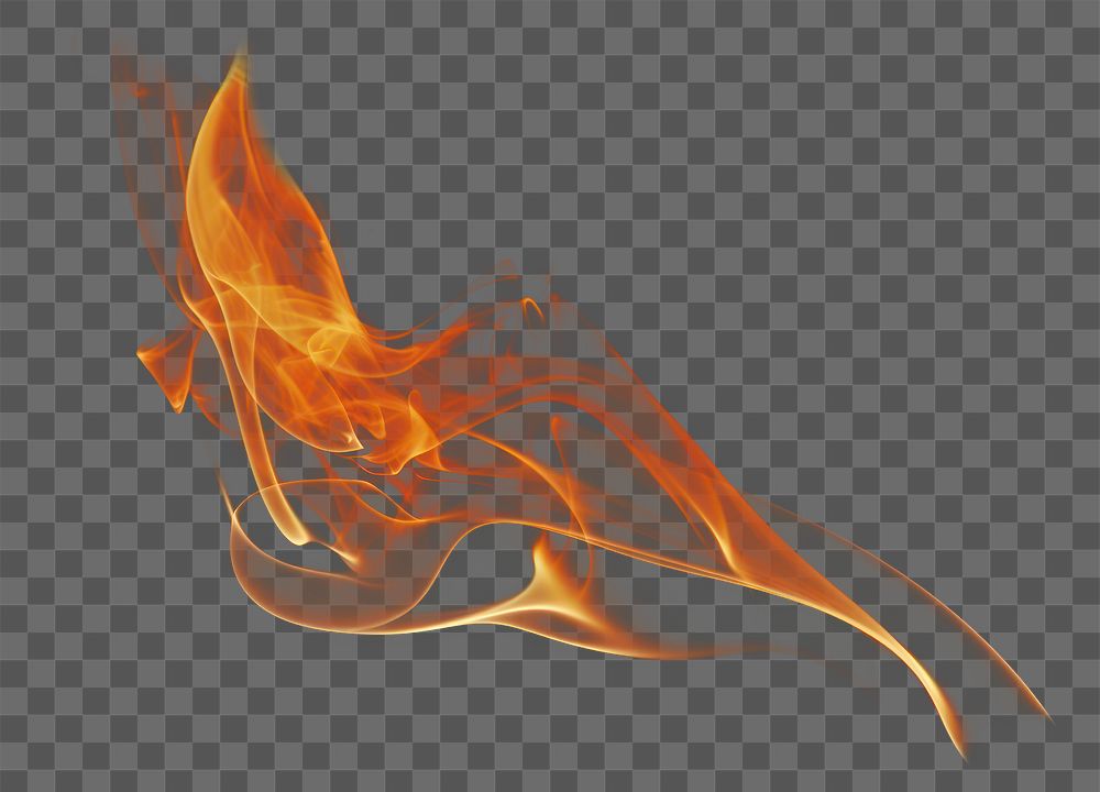 PNG  Burning smoke effect backgrounds black fire. AI generated Image by rawpixel.