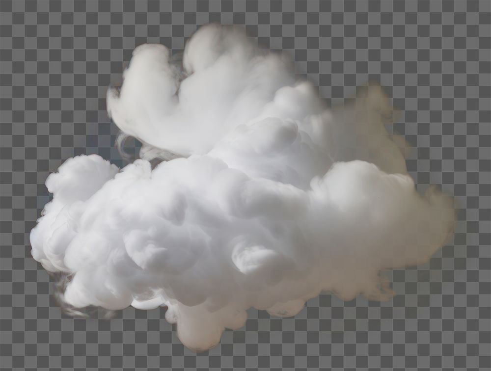 PNG  Cloud fog effect nature smoke sky. AI generated Image by rawpixel.