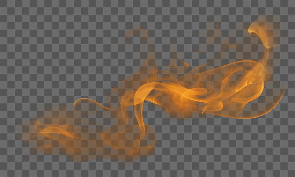 PNG  Fire fog effect smoke backgrounds black. AI generated Image by rawpixel.