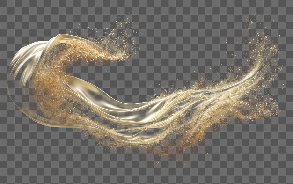 PNG Glitter flowing in the wind black background exploding splashing.