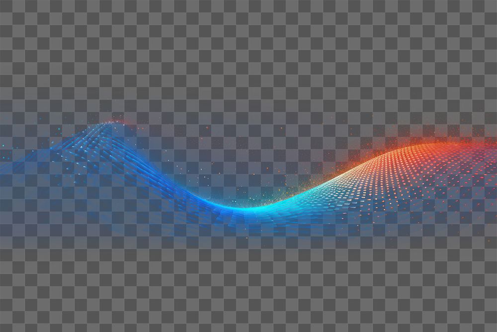 PNG Abstract gradient particle backgrounds futuristic abstract.