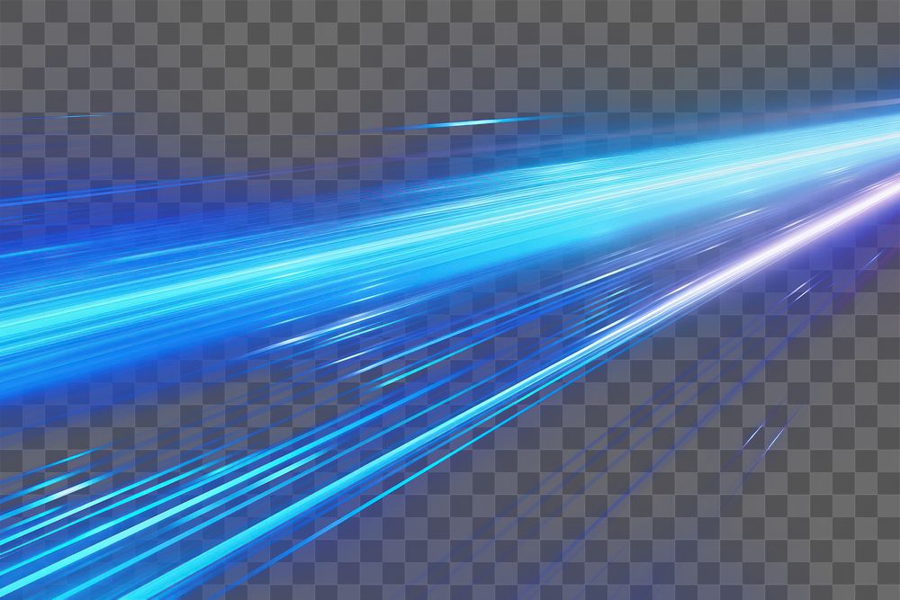 PNG Blue light streak backgrounds futuristic technology