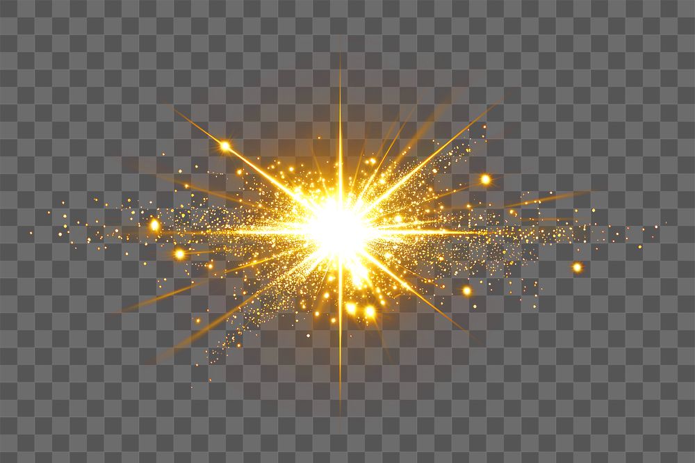 PNG Sparkle light effect background black black background.