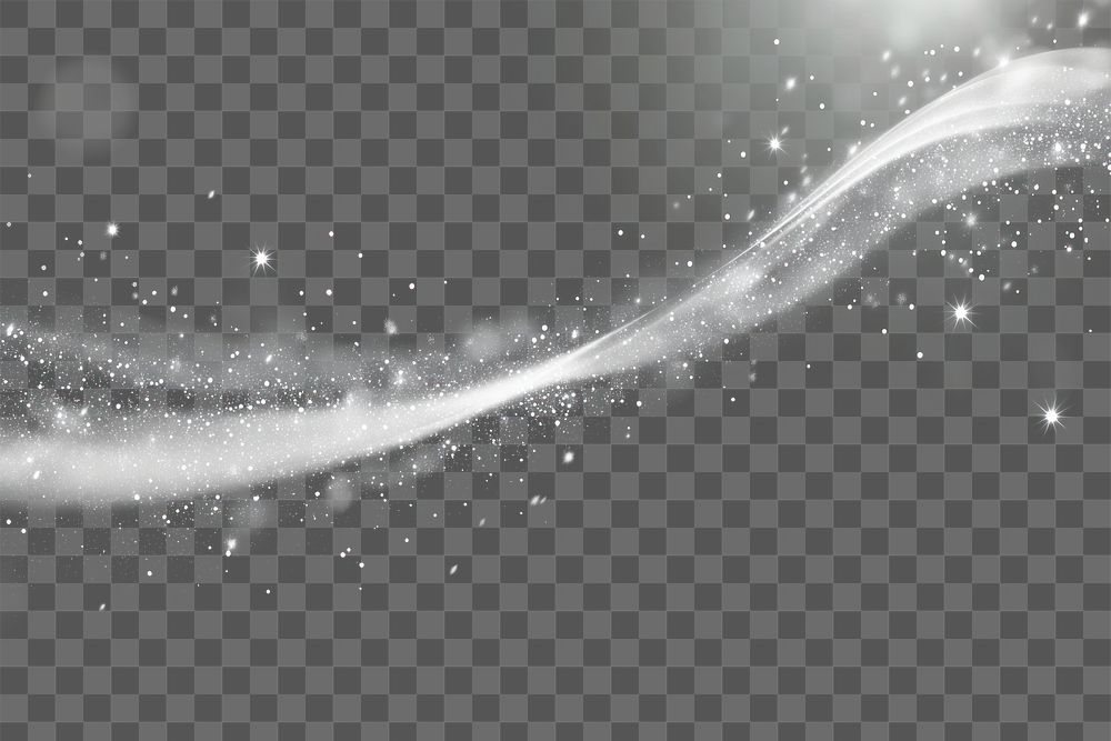 PNG Bokeh dusty wave background sparkles night.