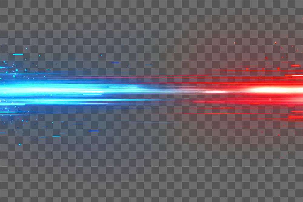 PNG Dynamic abstract light streaks