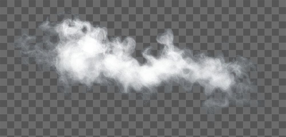 PNG White smoky smoke background black.