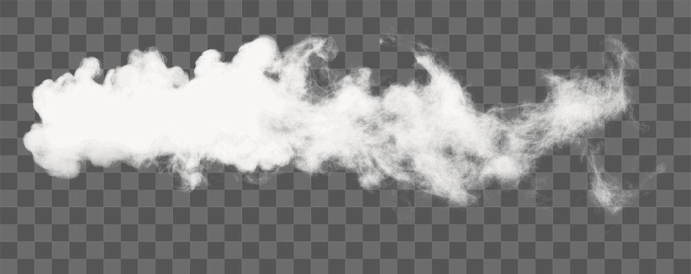 PNG White frame background smoke cloud.