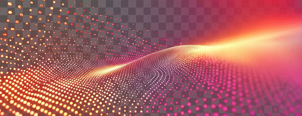 PNG Dark-toned wave pattern futuristic background art.