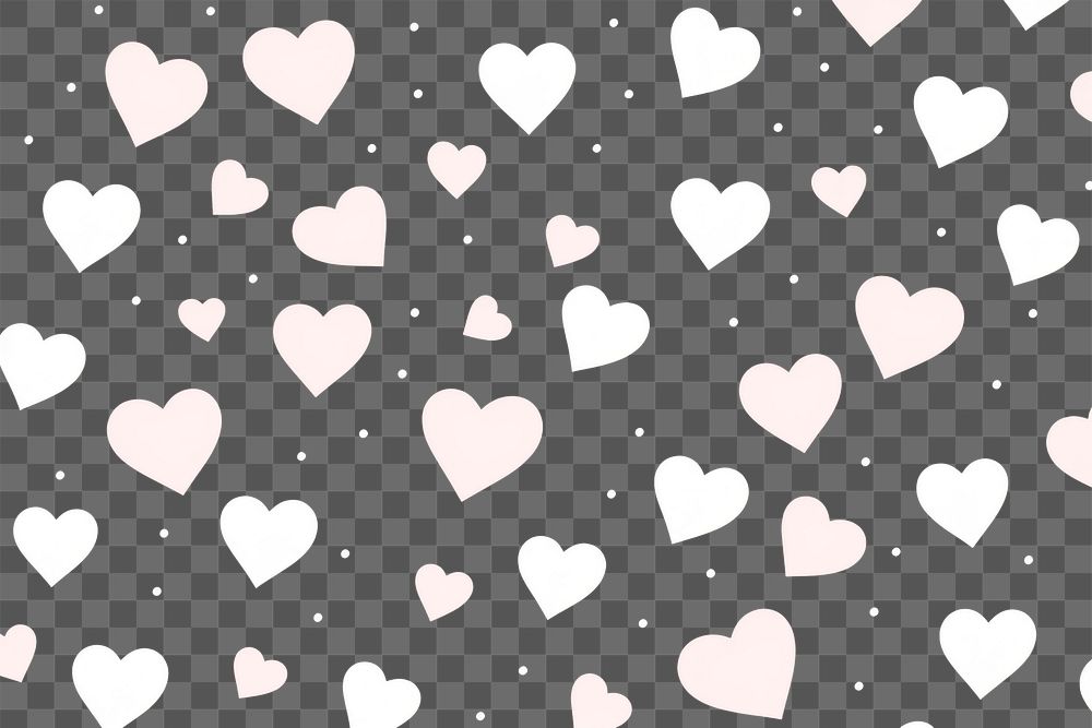 PNG White tiny heart pattern background hearts.