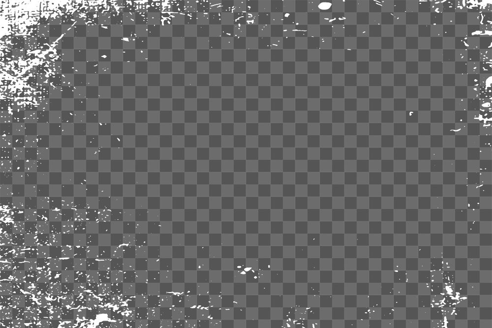 Grunge texture png background, white transparent design