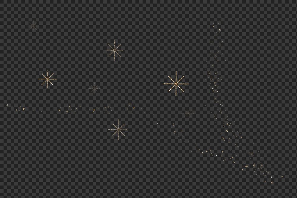 Gold sparkle png sticker, glitter design, transparent background