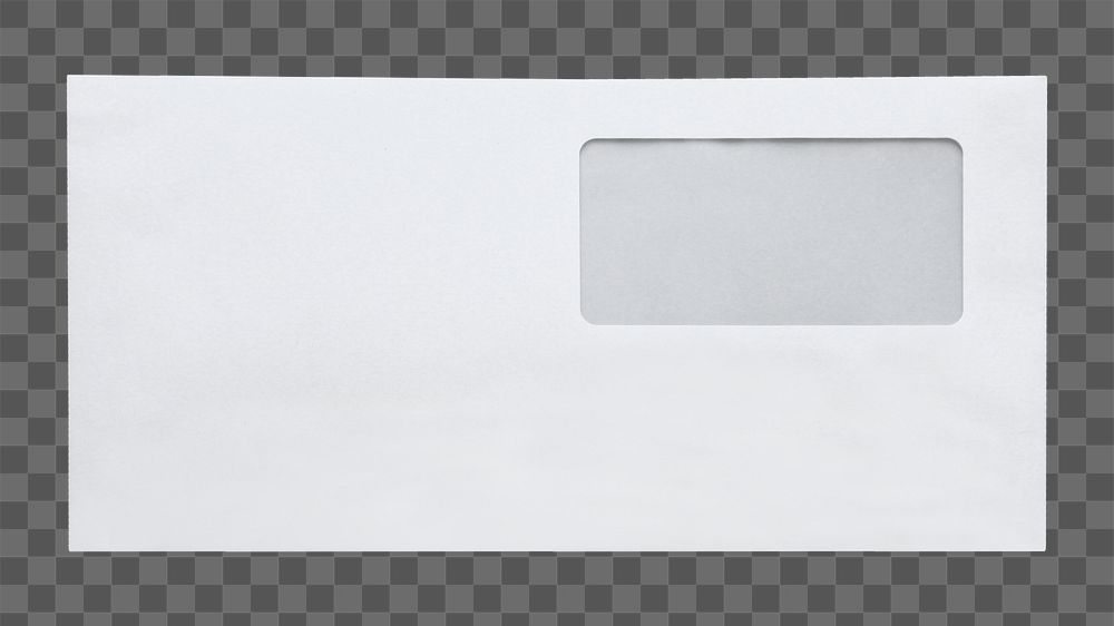 Envelope png sticker, transparent background 