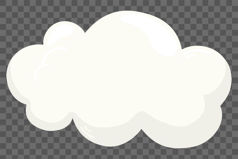 PNG white cloud weather transparent background