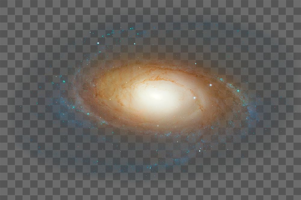 Galaxy png collage element, transparent background