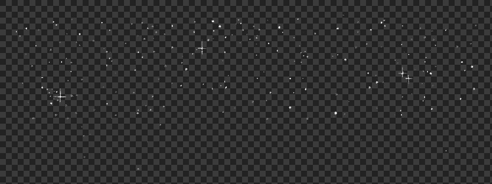 PNG sparkle, transparent background