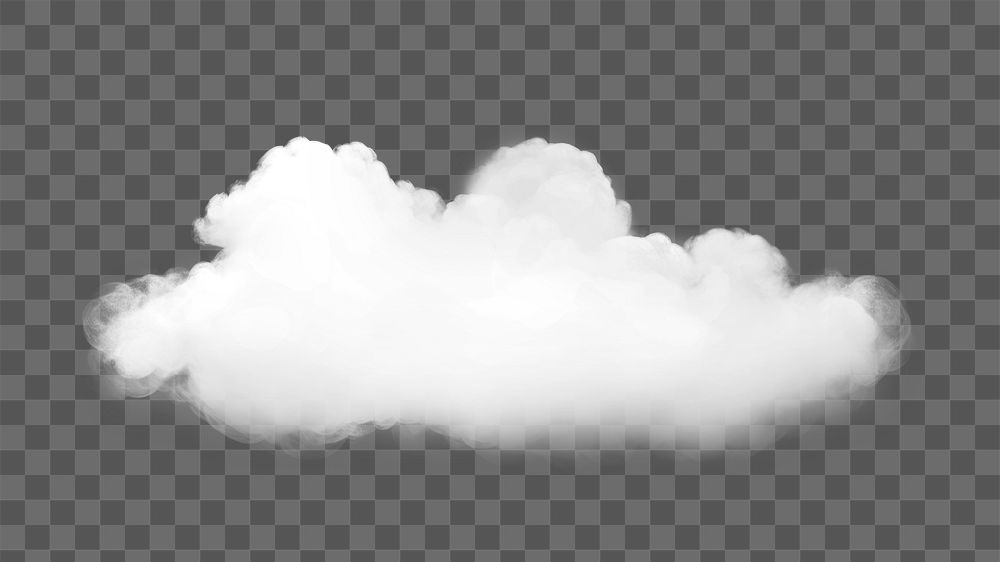 PNG Misty cloud nature night white. AI generated Image by rawpixel.