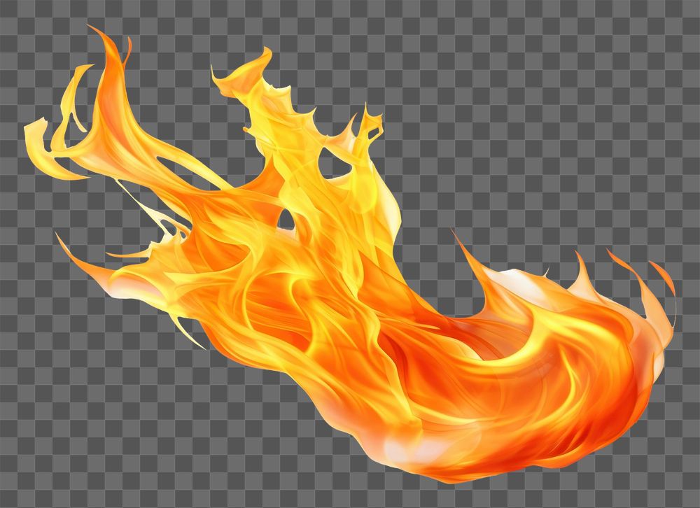 PNG Flame fire white background explosion. AI generated Image by rawpixel.