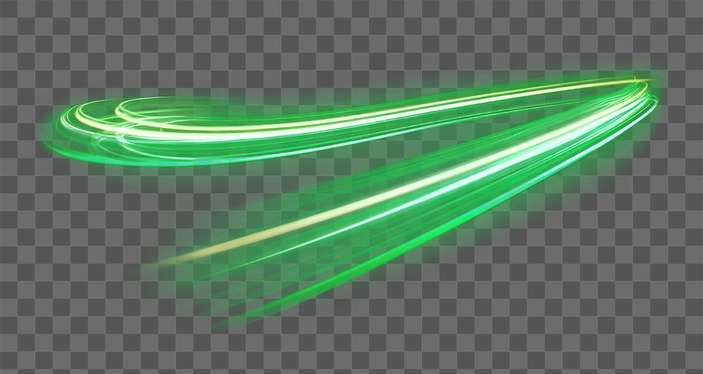 PNG Speed light green neon black background. AI generated Image by rawpixel.