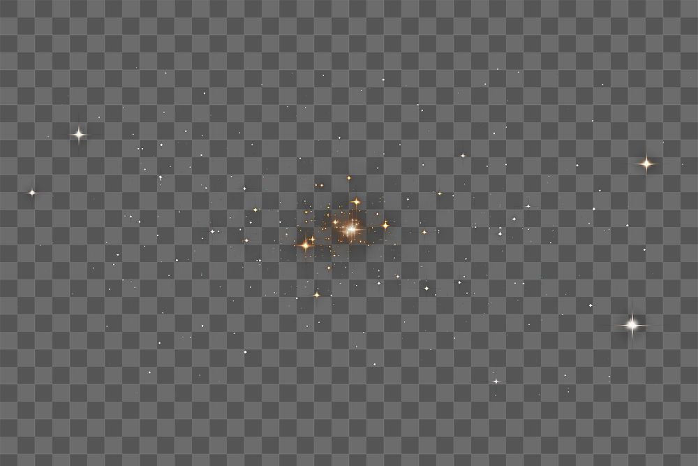 PNG cosmic starry galaxy illustration.