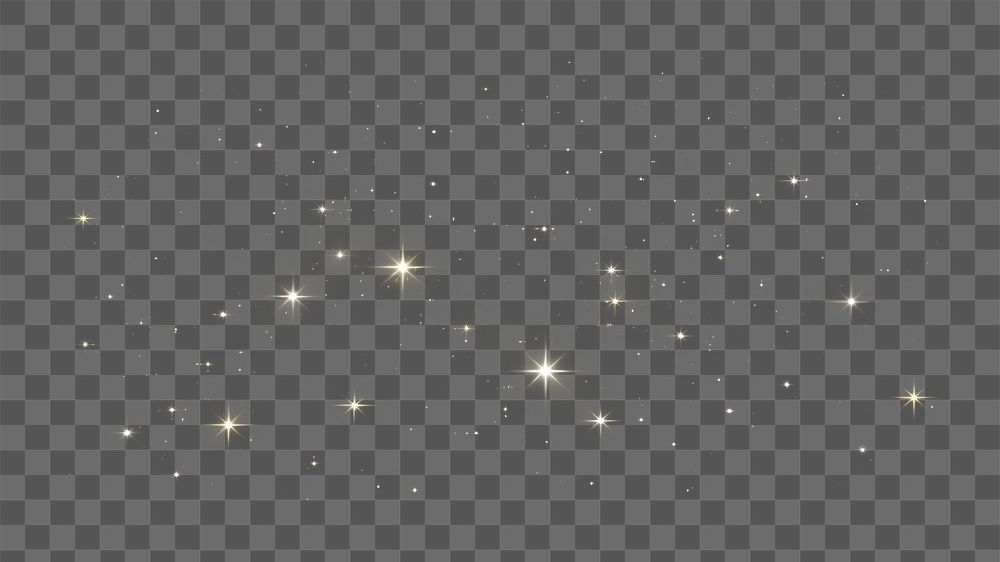 PNG shiny star effect, transparent background AI generated image by rawpixel