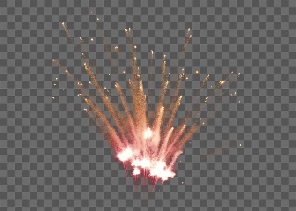 PNG Firework fireworks black background illuminated. 